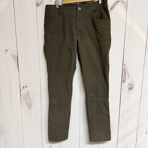 KÜHL Men’s Resistor Pants 34x32 Brown Stretch Hiking EUC
